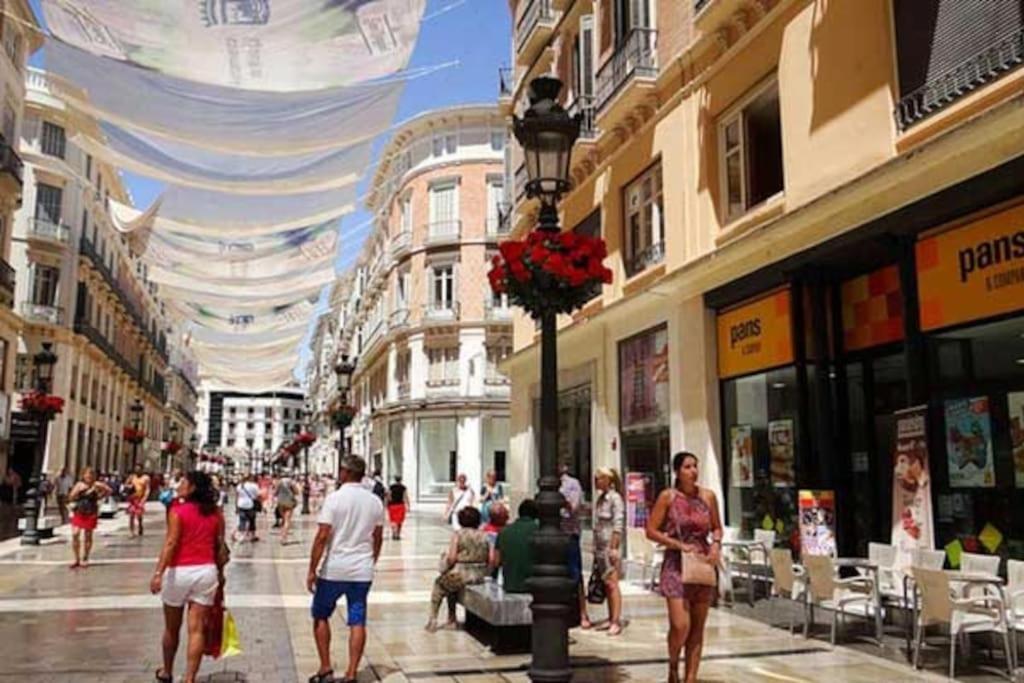 Malaga Center Leilighet Eksteriør bilde