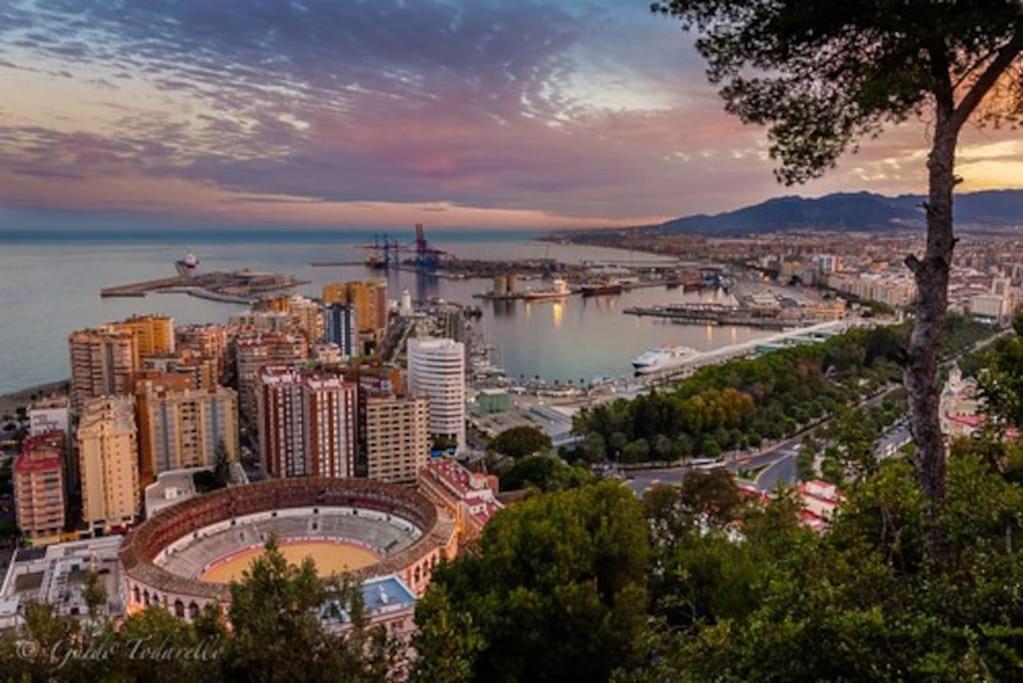 Malaga Center Leilighet Eksteriør bilde