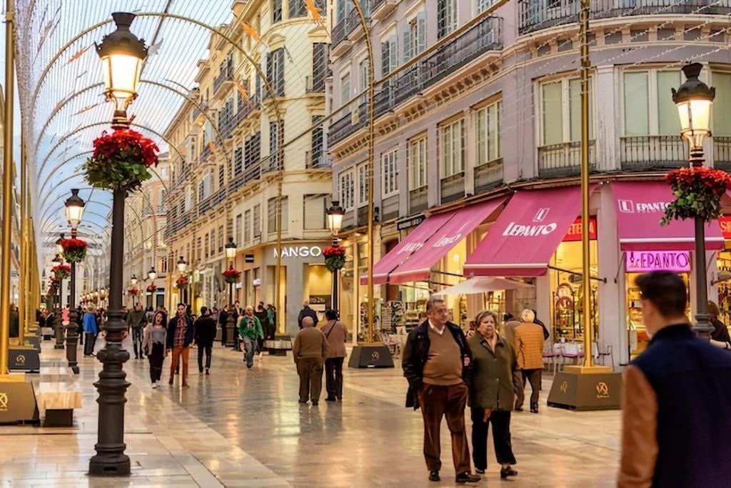 Malaga Center Leilighet Eksteriør bilde